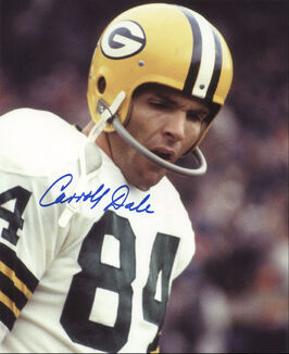 Carroll Dale GB Packers