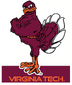 VT Hokies Mascot & Script logo