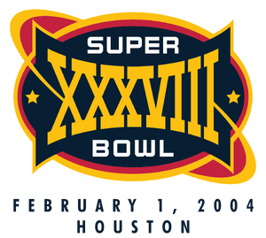 Super Bowl XXXVIII logo