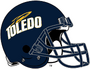 NCAA-MAC-Toledo Rockets-Helmet-2000s