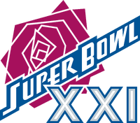 Super Bowl XXI Logo