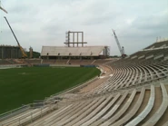 Construction on the North endzone 18 May 2011