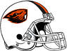 NCAA-PAC12-Oregon State Beavers white helmet-white facemask-right side (2)