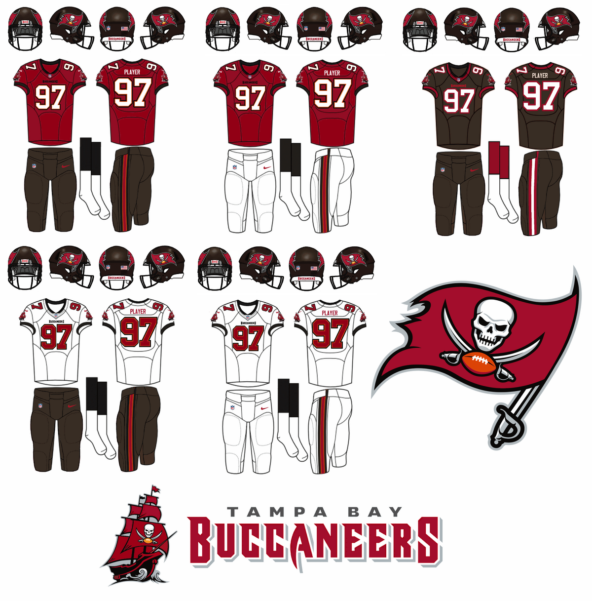 Tampa bay buccaneers alternate jersey