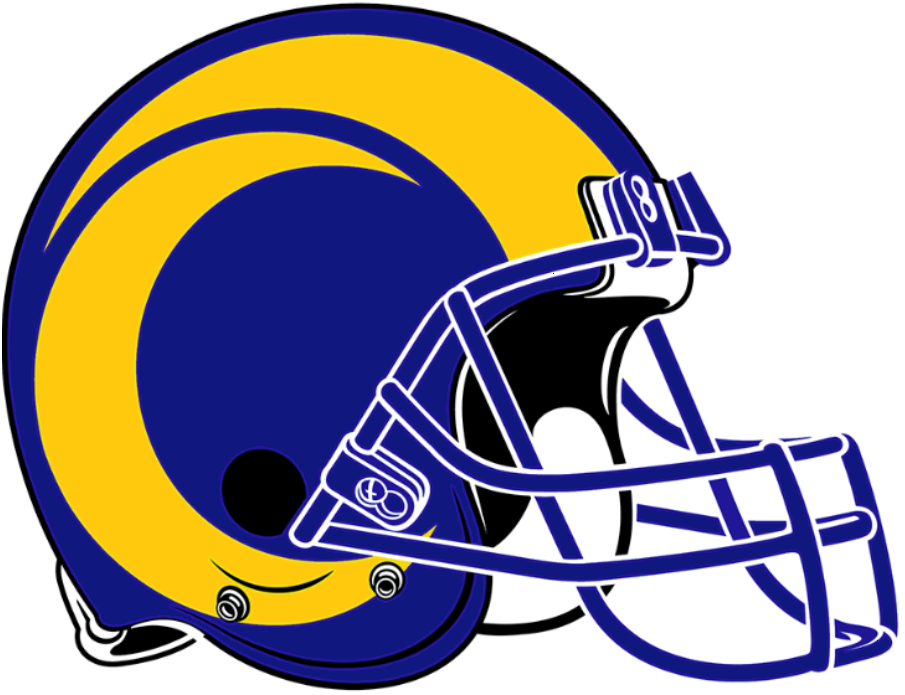 Franklin Youth Los Angeles Rams Deluxe Football Uniform Set