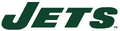 Jets' wordmark logo, that was used from 1998-2018.