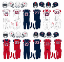 NCAA-CAA-Richmond Spiders football uniforms