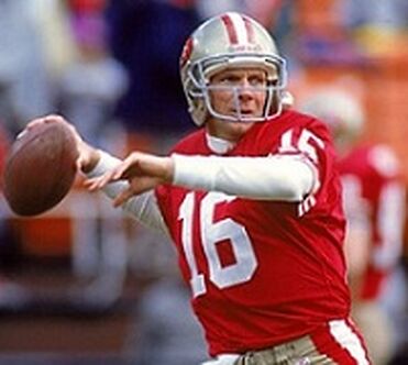 San Francisco 49ers - On this day 26 years ago, WR John Taylor caught a  last-minute TD pass from Joe Montana, as the 49ers beat the Bengals, 20-16,  in Super Bowl XXIII.