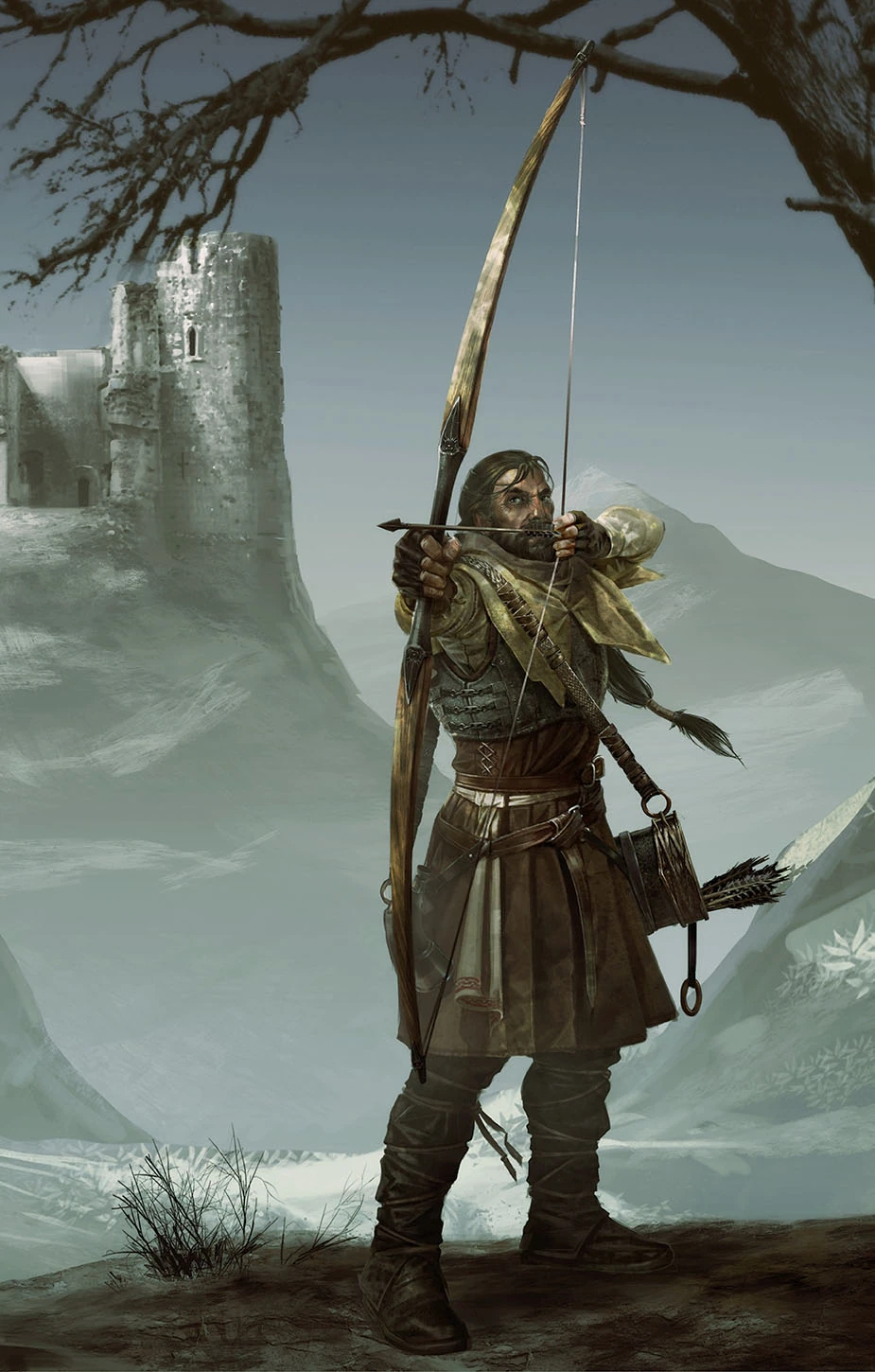 лесной эльф рейнджер днд. лучник будон. старый лучник. мтг эльфы воины. лучник арты.