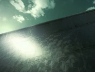 Looking up at the wall