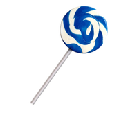 Blue Swirl Lollipop