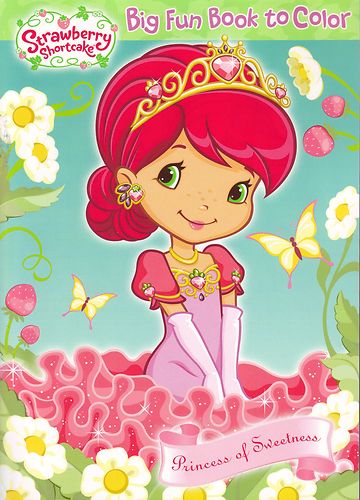 Strawberry Shortcake iSweet Coloring Book Modern