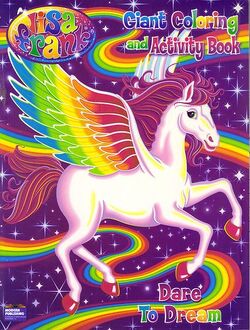 lisa frank unicorn coloring pages