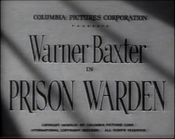 Prison Warden (1949)