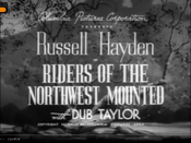 Riders of the Northwest Mounted (1943)