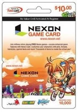 USA Nexon Game Card