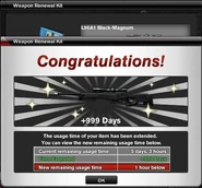 Obtaining a Permanent Weapon