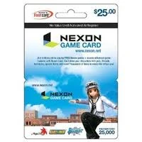 America Nexon Game Card
