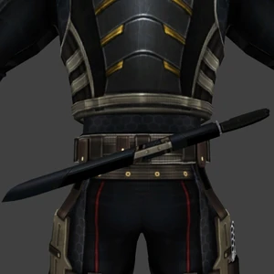 Ninja: Melee: Sword (Sheathed)