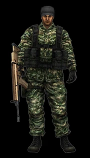 An example of a player's armor.