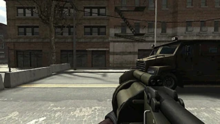 The sprinting animation of the M32 Grenade Launcher.