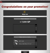 Major III promotion picture (old rewards)