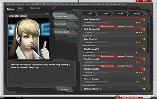 Lindsey's jobs can be seen on the list.