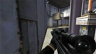 The sprinting animation of the PSG-1 MOD.