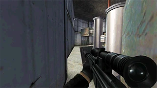 The reloading animation of the PSG-1 MOD.