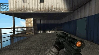 The reloading animation of the SR25.