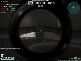 AR Trishot Holosight view