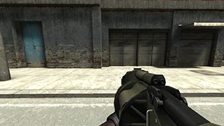 The reloading animation of the M32 Grenade Launcher.