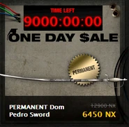 Another glitch related to the One Day Sale.