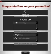 Ranking to Captain II (old rewards)