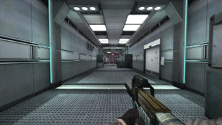 The sprinting animation of the P90TR SE.