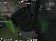 KDR/Vision on a team mate