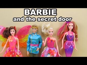 Barbie doll secret door discount