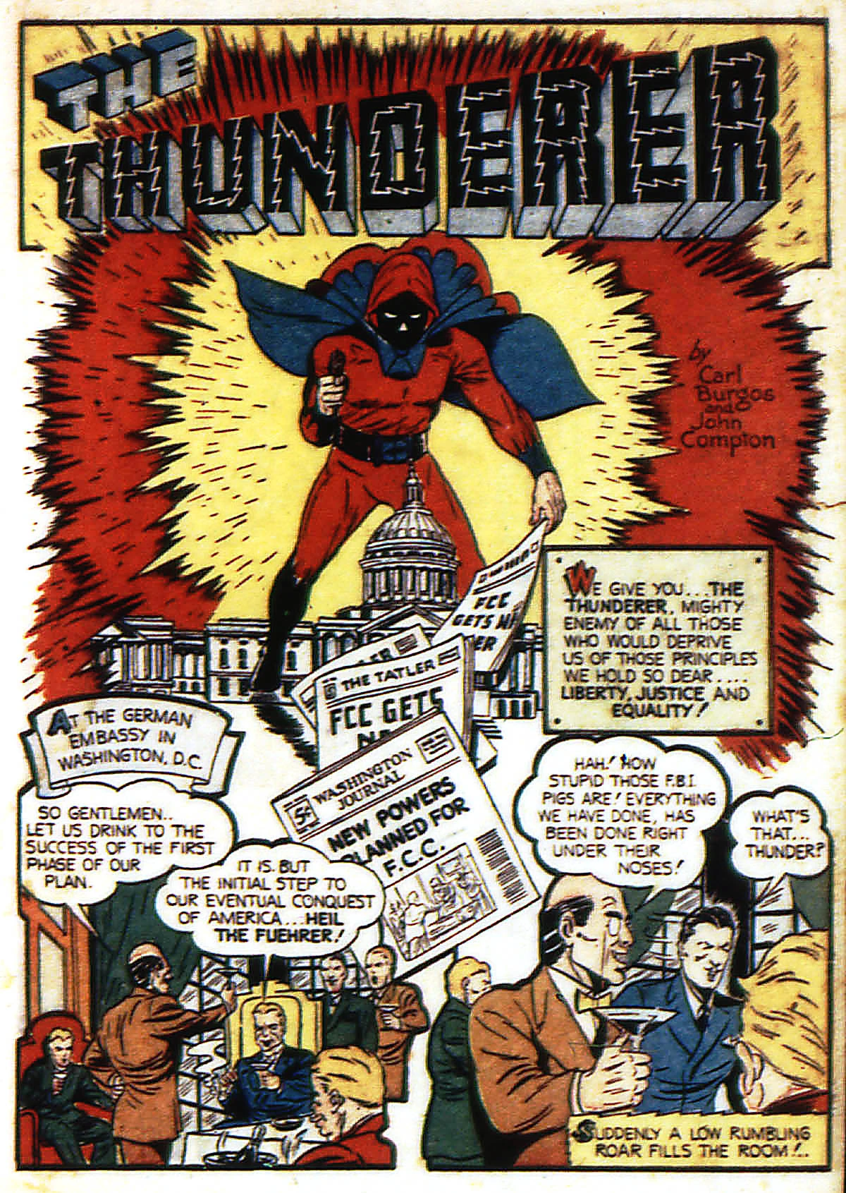 Daring Mystery Comics Vol 1 7 Gallery Comic Book Art Wiki Fandom