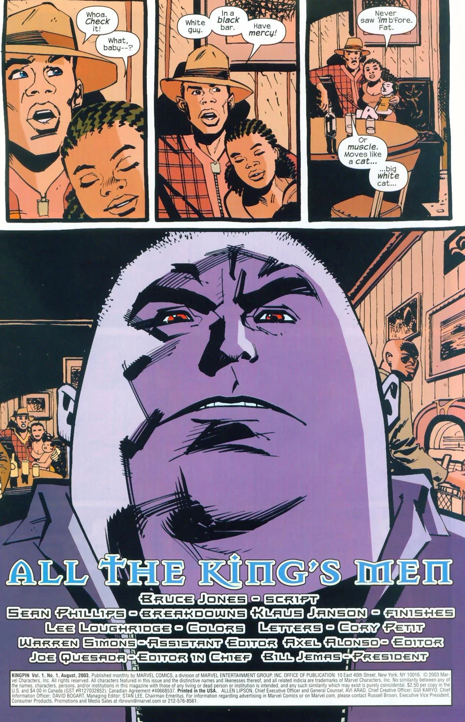Kingpin Vol 1 Gallery Comic Book Art Wiki Fandom