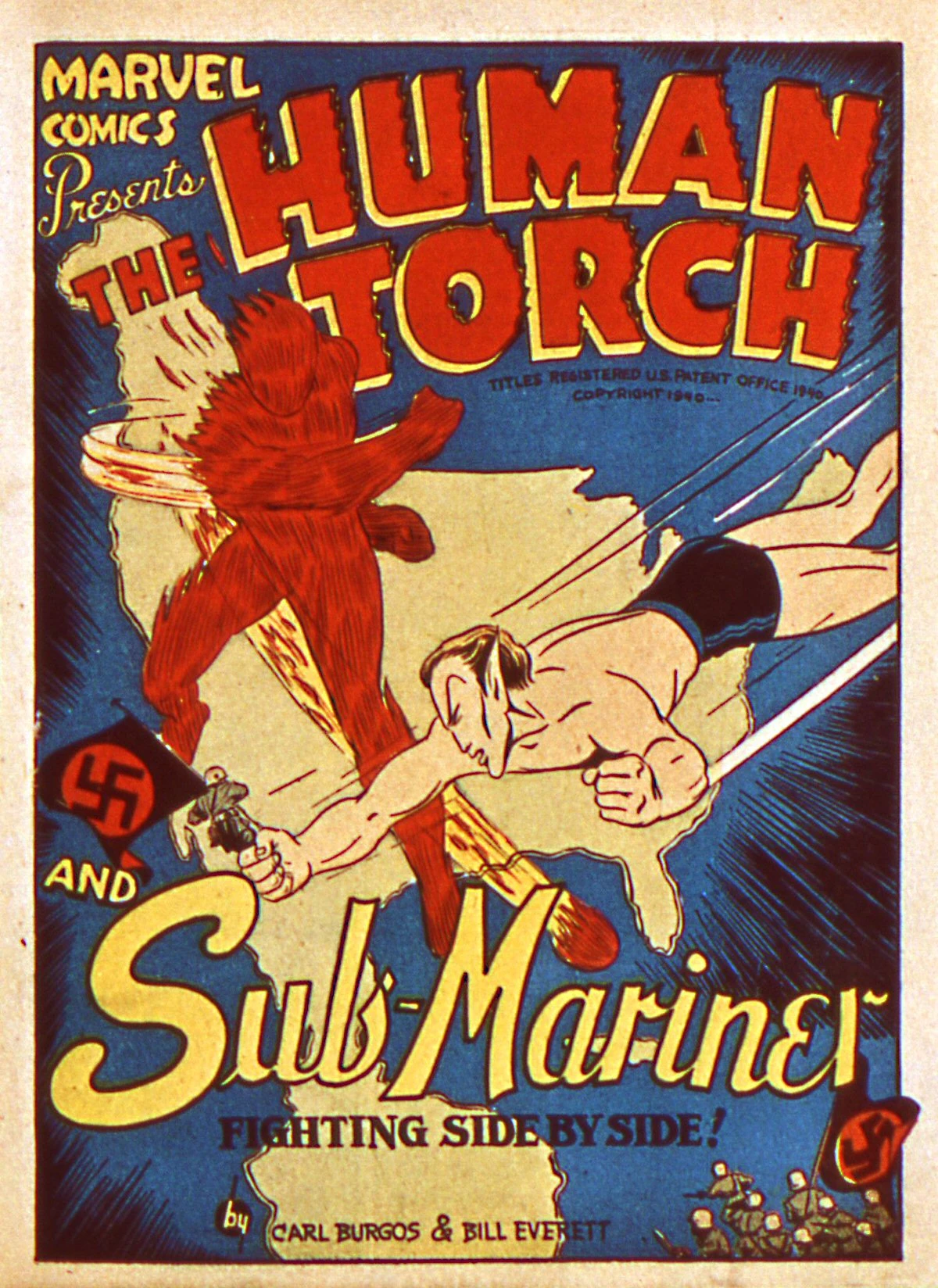 Marvel Mystery Comics Vol 1 17 Gallery Comic Book Art Wiki Fandom