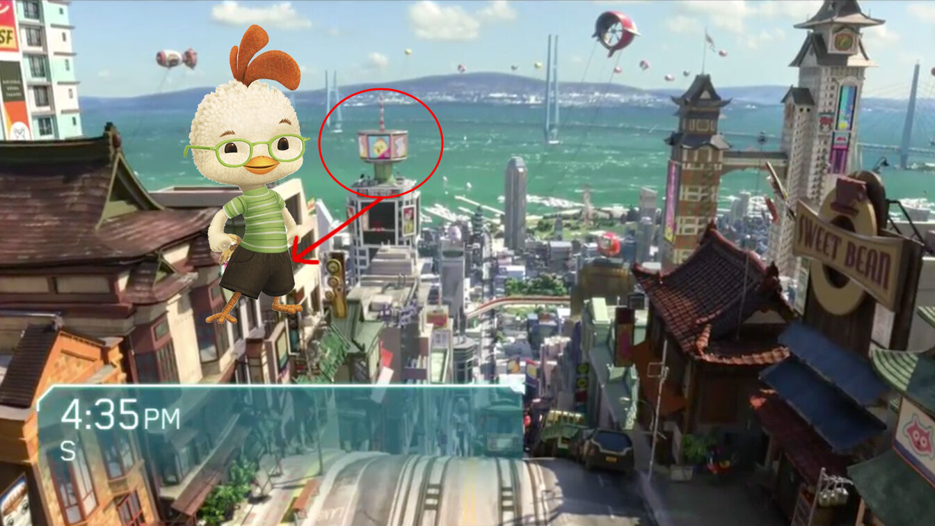 Big Hero 6': 'Frozen' Easter Egg