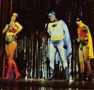 Wonder Woman, Robin, Batman