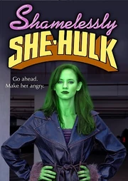 Shamelessly she hulk poster