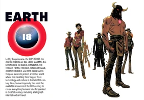 DC MUTIVERSE EARTH 18 WESTERN WORLD