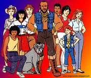 Mr T Cartoon