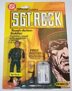 Remco Action Figure Sgt. Rock in package