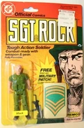 Remco Action Figure Sgt. Rock: Mack in package