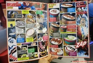 DC COMICS CAFE Menu