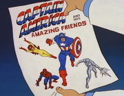 CAPTAIN AMERICA AND HIS AMAZING FRIENDS