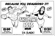 SHAZAM ISIS HOUR